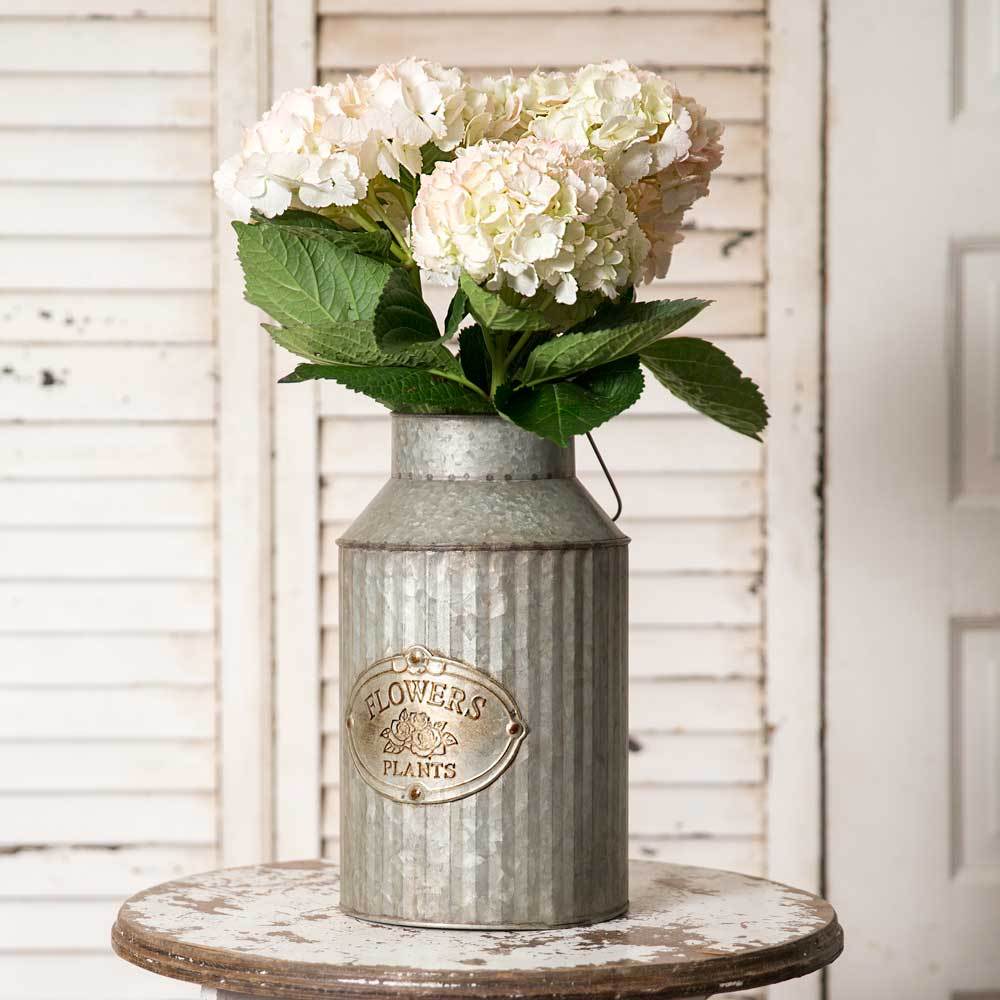 Decorative Metal Buckets and Canisters