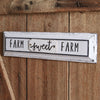 Charming "Farm Sweet Farm" Sign