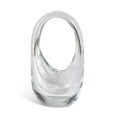 Mia Vase, Clear, Large