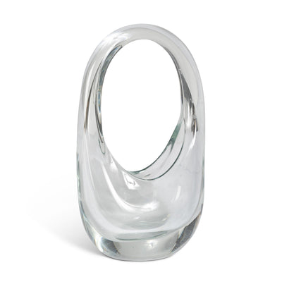 Mia Vase, Clear, Large