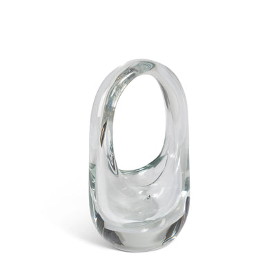Mia Vase, Clear, Small
