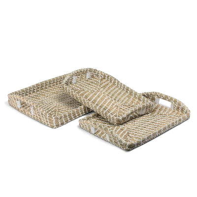 Capraia Coast Decorative Trays, Set of 3