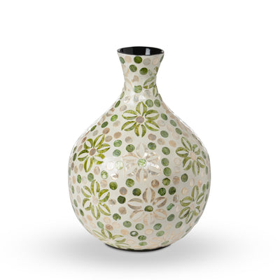 Capraia Coast Floral Vessel, Capiz