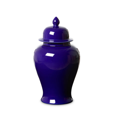 Imperial Ceramic Ginger Jar, Indigo, Small