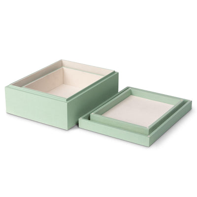 St. Tropez Decorative Boxes, Set of 2, Garden Retreat