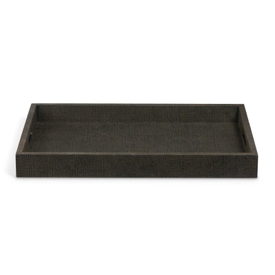 St. Tropez Decorative Tray, Seal Brown