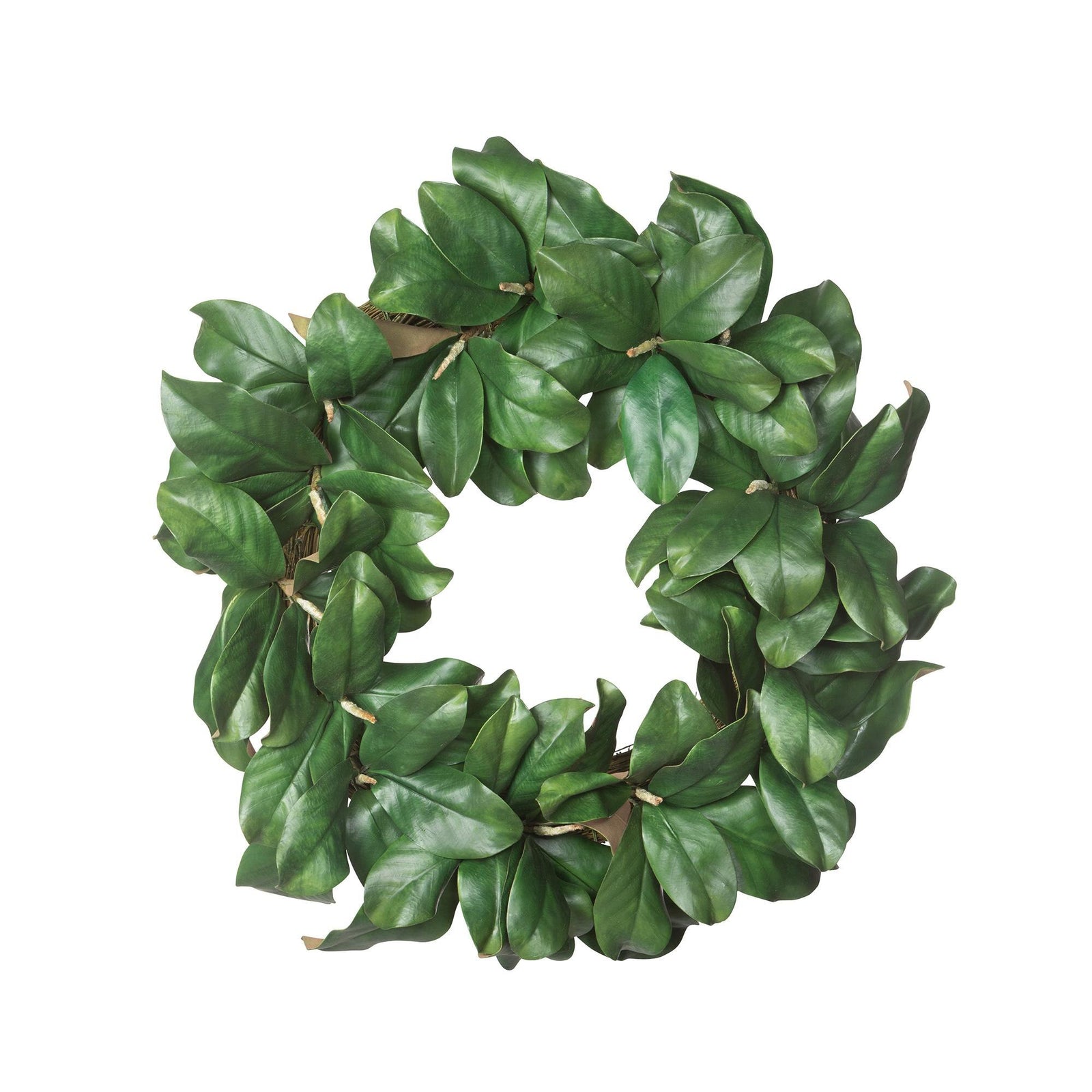 Faux Full Magnolia Wreath