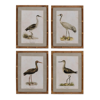 Wading Bird Prints, Set of 4