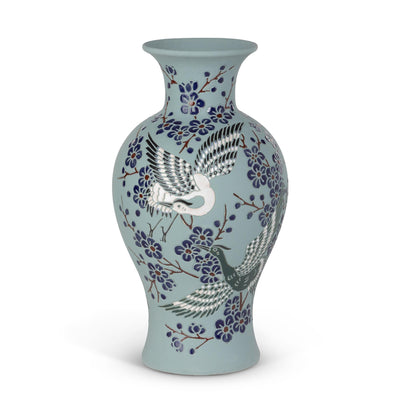 Dynasty Vase, Soft Blue
