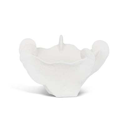 Coral Bowl, Matte White