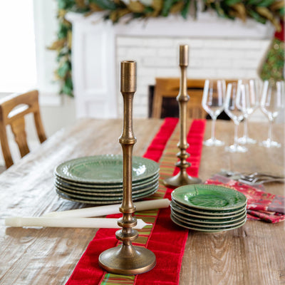 Cast Aluminum Classic Candle Stick, Tall