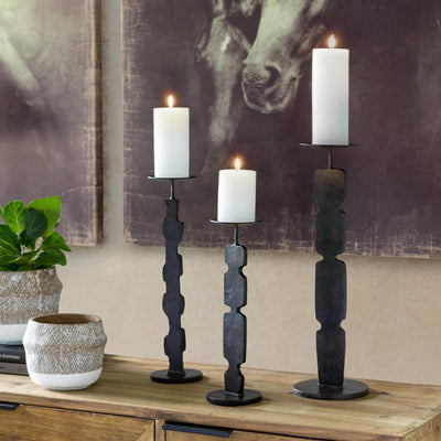 Forged Candle Holder, Medium