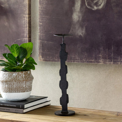 Forged Candle Holder, Medium