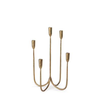 Forged Iron Candelabra, Short