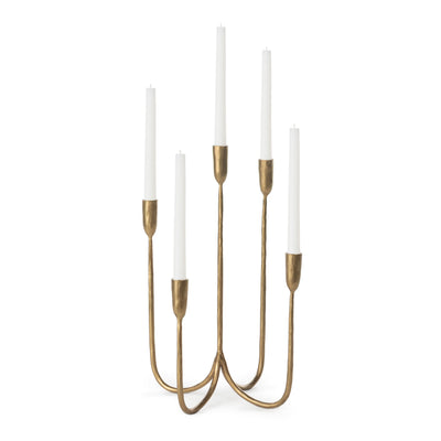 Forged Iron Candelabra, Short