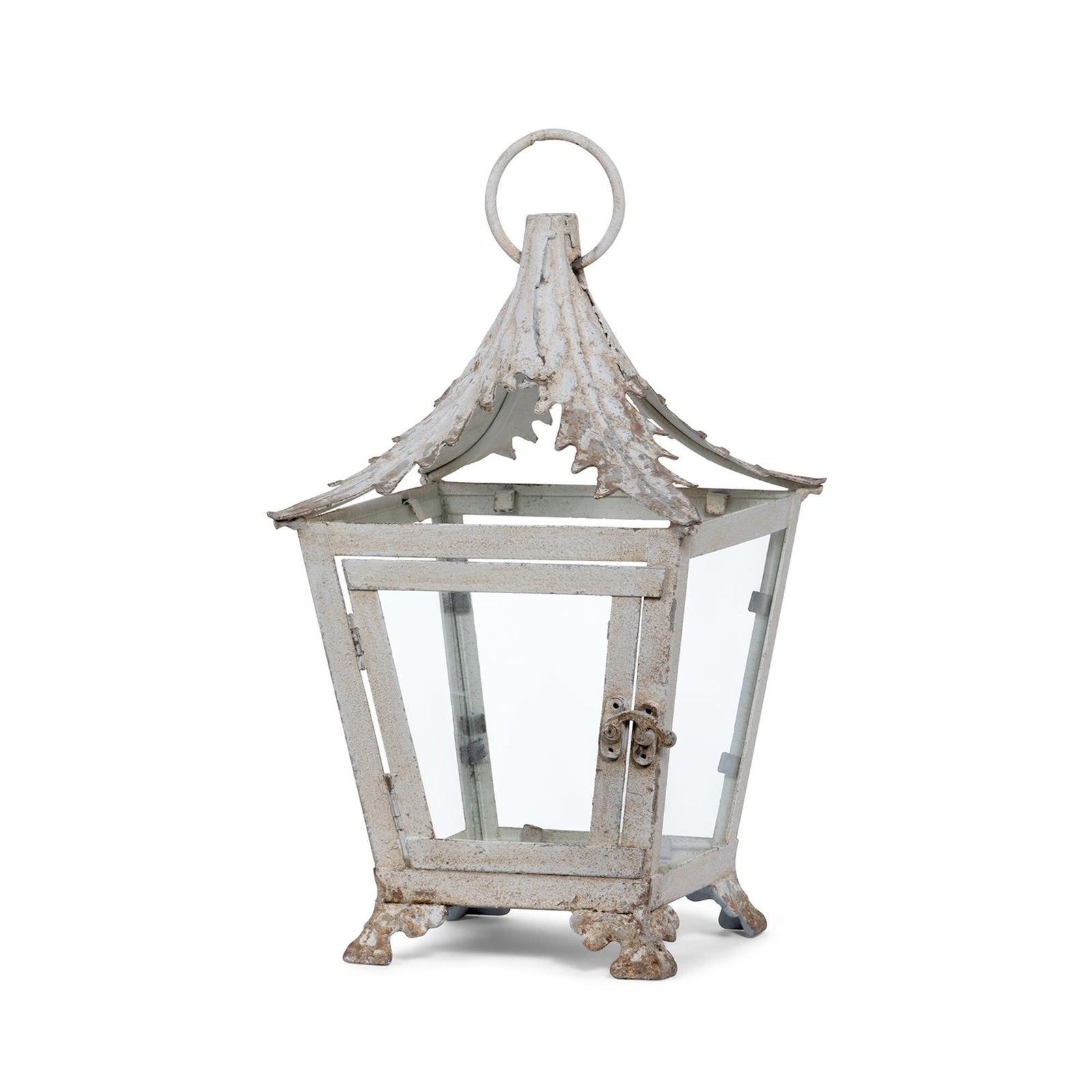 Iron Garden Lantern, 12"