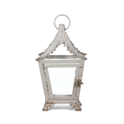 Iron Garden Lantern, 12"