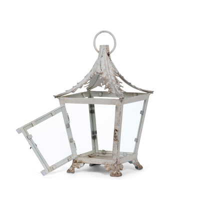 Iron Garden Lantern, 12"