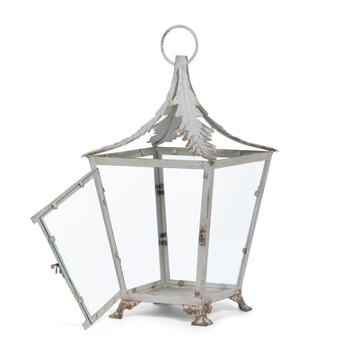 Iron Garden Lantern, 18"