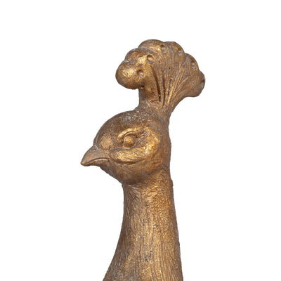 Cameo Peafowl Statue
