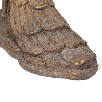 Cameo Peafowl Statue