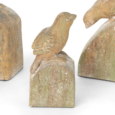 Song Bird Relics, Set of 5, Assorted Sizes