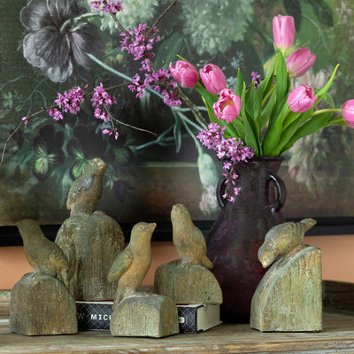 Song Bird Relics, Set of 5, Assorted Sizes