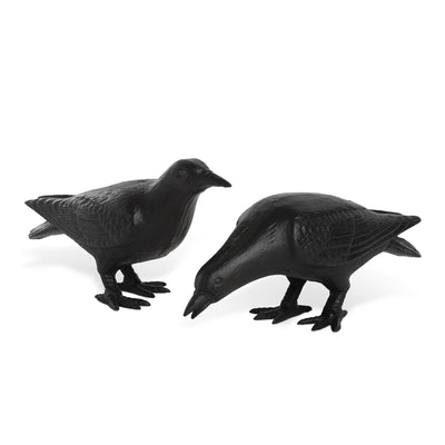 Cast Iron Crows, Set of 2