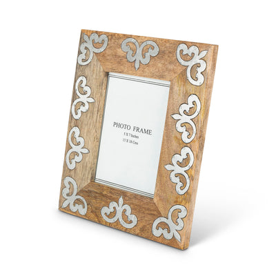 Heritage Inlay Wood 5x7 Frame