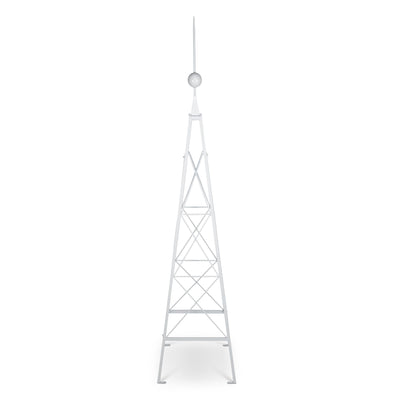 Metal Garden Trellis, Soft White