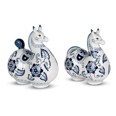 Porcelain Horse Statues