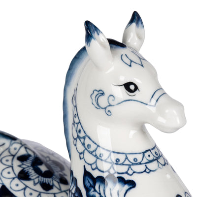Porcelain Horse Statues