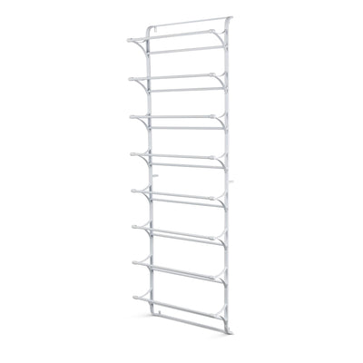 Metal Wall Display Rack, White