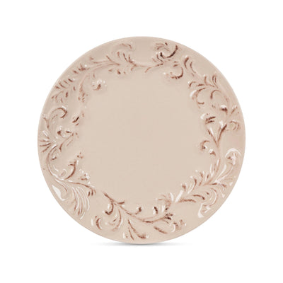 Acanthus Stoneware Dinner Plates, Set of 4