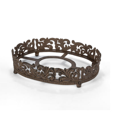 Acanthus Stoneware Lidded Casserole Dish
