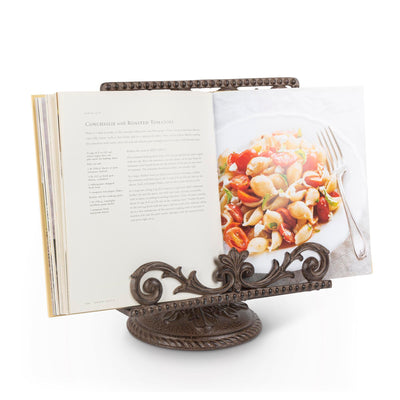 Acanthus Cast Aluminum Cookbook Holder