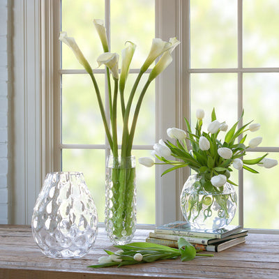 Alouetta Blown Glass Vase, Tall