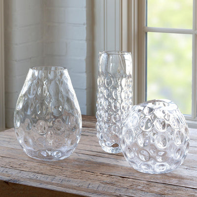 Alouetta Blown Glass Vase, Tall