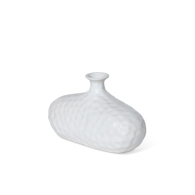 Seri Stoneware Oval Bud Vase