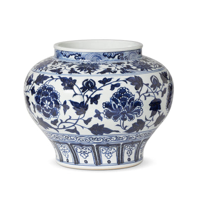 Chinoiserie Ginger Jar Vase