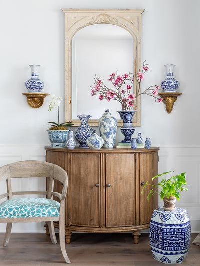 Chinoiserie Square Planter