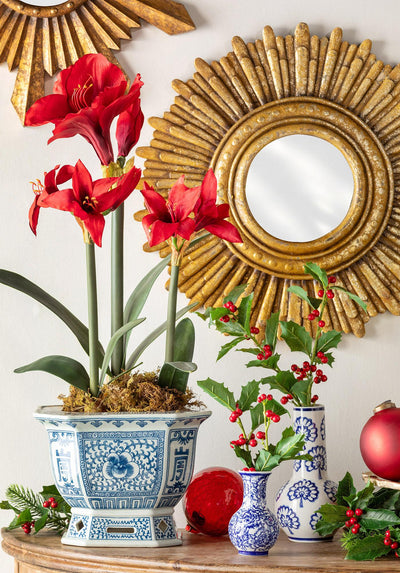 Chinoiserie Square Planter