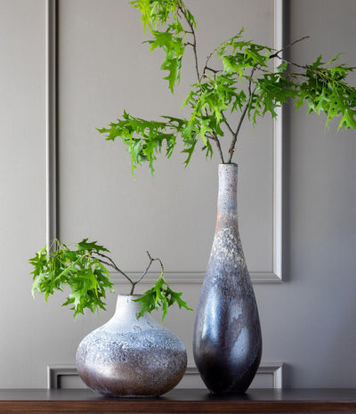 d'Oro Artisan Glass Bud Vase