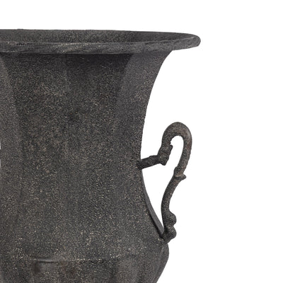 Amphora Urn, Noir, 20.9"H