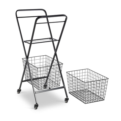 Double Market Cart, Black