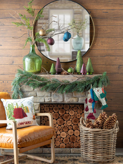 Handwoven Rattan Floor Basket
