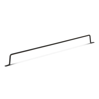 Black Forged Iron Wall Hanger, 36"x3"