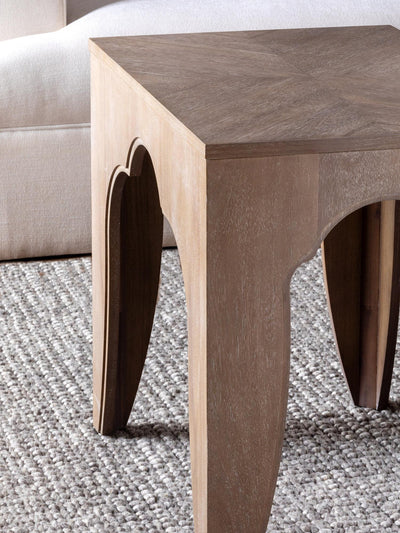 Island Manor End Table, Driftwood