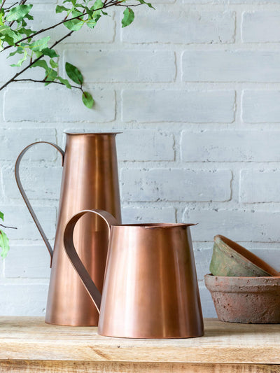 Copper Tall Pitcher