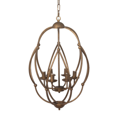Raleigh Bronze Chandelier